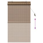 Casa si Gradina - Textile si covoare - Rulouri si jaluzele - Jaluzele si Rulouri pentru Fereastra Maro 60 x 160 cm Bambus - Infinity.ro