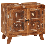 Casa si Gradina - Mobilier - Mobilier baie - Corpuri baie - Dulap de Baie Multicolor Lemn solid de mango, lemn stratificat - Infinity.ro