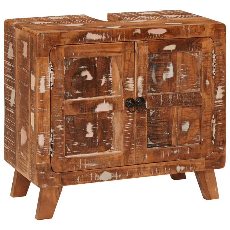 Casa si Gradina - Mobilier - Mobilier baie - Corpuri baie - Dulap de Baie Multicolor Lemn solid de mango, lemn stratificat - Infinity.ro