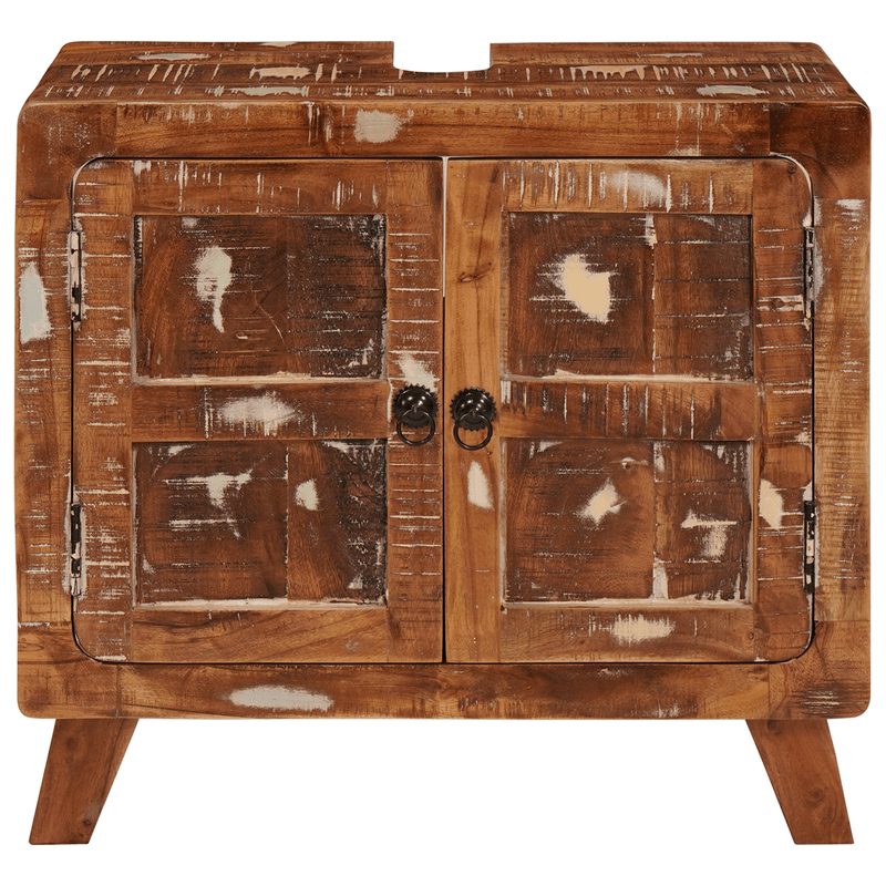 Casa si Gradina - Mobilier - Mobilier baie - Corpuri baie - Dulap de Baie Multicolor Lemn solid de mango, lemn stratificat - Infinity.ro