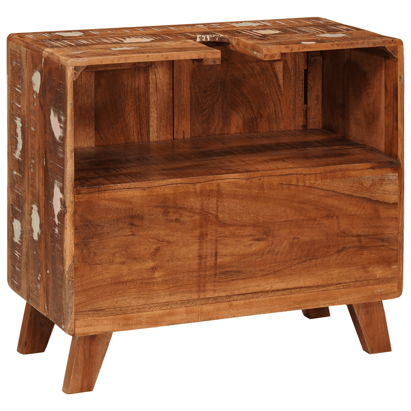 Casa si Gradina - Mobilier - Mobilier baie - Corpuri baie - Dulap de Baie Multicolor Lemn solid de mango, lemn stratificat - Infinity.ro