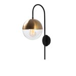 Casa si Gradina - Corpuri si surse de iluminat - Plafoniere, aplice si spoturi - Aplica, Opviq, metal, negru vintage, 20x31x57 cm - Infinity.ro
