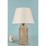 Casa si Gradina - Corpuri si surse de iluminat - Veioze si lampi - Veioze - Veioza, Opviq, ceramica, multicolor, inaltime 47 cm - Infinity.ro