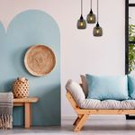 Casa si Gradina - Corpuri si surse de iluminat - Lustre si pendule - Candelabru, Opviq, metal, fumuriu, 40x40 cm, inaltime 114 cm - Infinity.ro