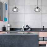 Casa si Gradina - Corpuri si surse de iluminat - Lustre si pendule - Lustra, Opviq, metal, negru, 25x25x116 cm, inaltime reglabila - Infinity.ro