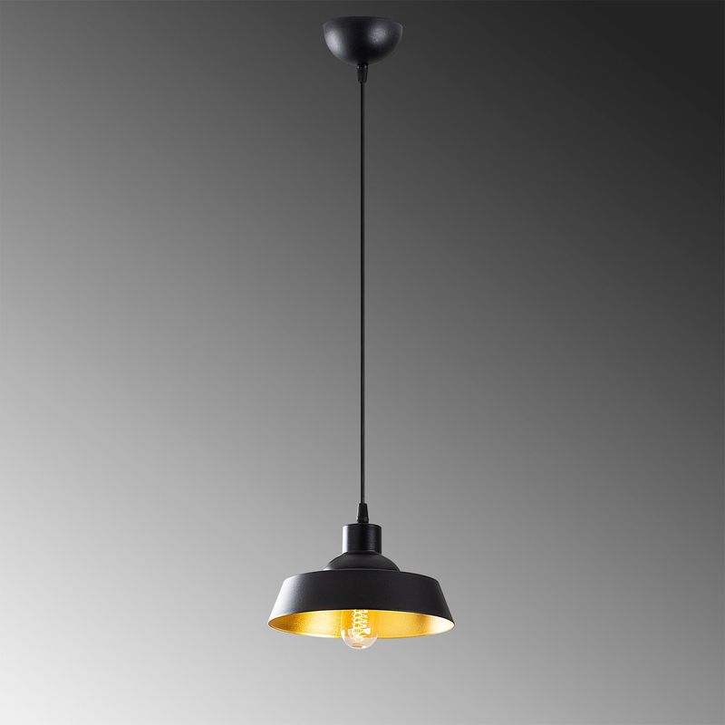 Casa si Gradina - Corpuri si surse de iluminat - Lustre si pendule - Lustra, Opviq, metal, negru, 22x22x107 cm - Infinity.ro