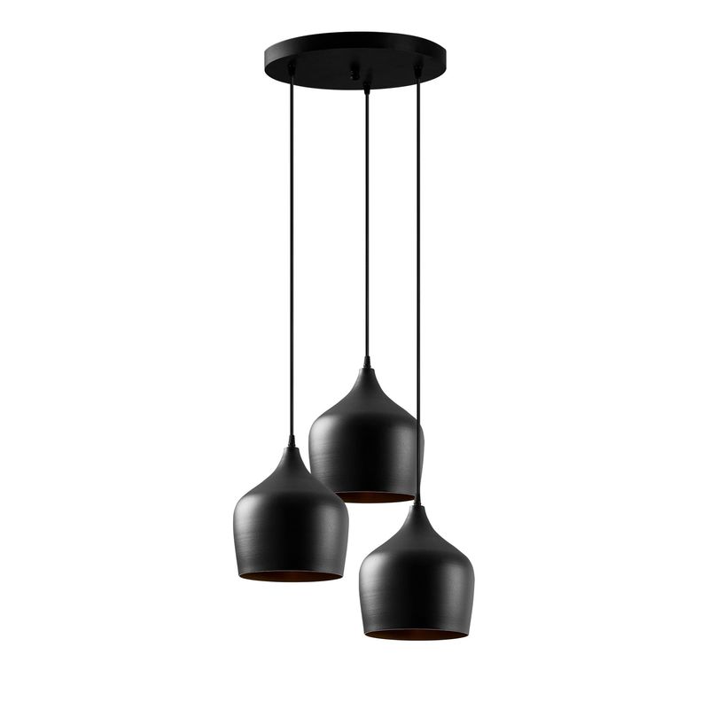 Casa si Gradina - Corpuri si surse de iluminat - Lustre si pendule - Candelabru, Opviq, metal, negru, 46x46x124 cm, inaltime reglabila - Infinity.ro