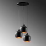 Casa si Gradina - Corpuri si surse de iluminat - Lustre si pendule - Candelabru, Opviq, metal, negru, 46x46x124 cm, inaltime reglabila - Infinity.ro