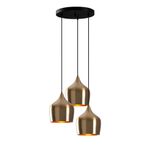 Casa si Gradina - Corpuri si surse de iluminat - Lustre si pendule - Lustra, Opviq, metal, vintage, 46x46 cm, inaltime reglabila - Infinity.ro