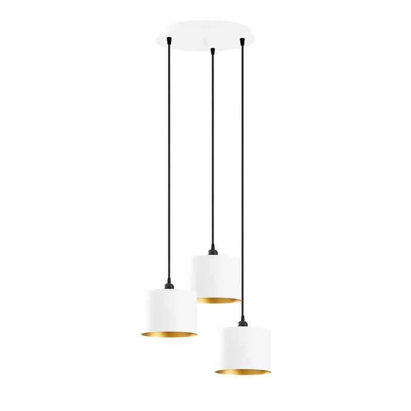 Casa si Gradina - Corpuri si surse de iluminat - Lustre si pendule - Lustra, Opviq, fier, alb, 40x111 cm - Infinity.ro