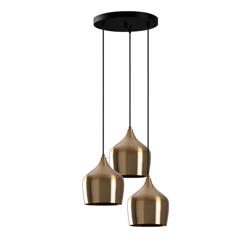 Casa si Gradina - Corpuri si surse de iluminat - Lustre si pendule - Lustra, Opviq, metal, vintage, 46x46 cm, inaltime reglabila - Infinity.ro
