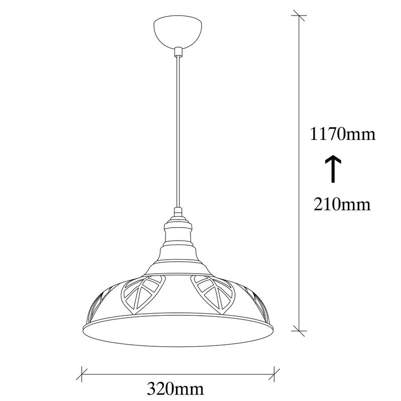 Casa si Gradina - Corpuri si surse de iluminat - Lustre si pendule - Lustra, Opviq, metal, cupru, diametru 32 cm, inaltime reglabila - Infinity.ro