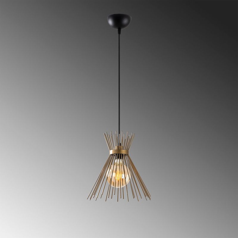 Casa si Gradina - Corpuri si surse de iluminat - Lustre si pendule - Lustra, Opviq, metal, negru, 34x34x131 cm, inaltime reglabila - Infinity.ro