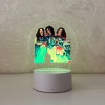 Casa si Gradina - Corpuri si surse de iluminat - Veioze si lampi - Lampi de veghe copii - Lampa De Veghe LED, The Kalogeras sisters, 7 Culori, Lumina Ambientala, Alimentare USB sau 3 baterii AA - Infinity.ro