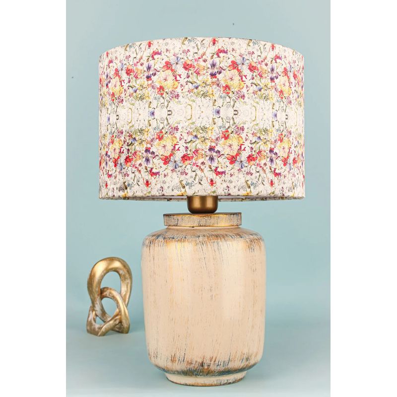 Casa si Gradina - Corpuri si surse de iluminat - Veioze si lampi - Veioze - Veioza, Opviq, ceramica, ecru, 46 cm - Infinity.ro