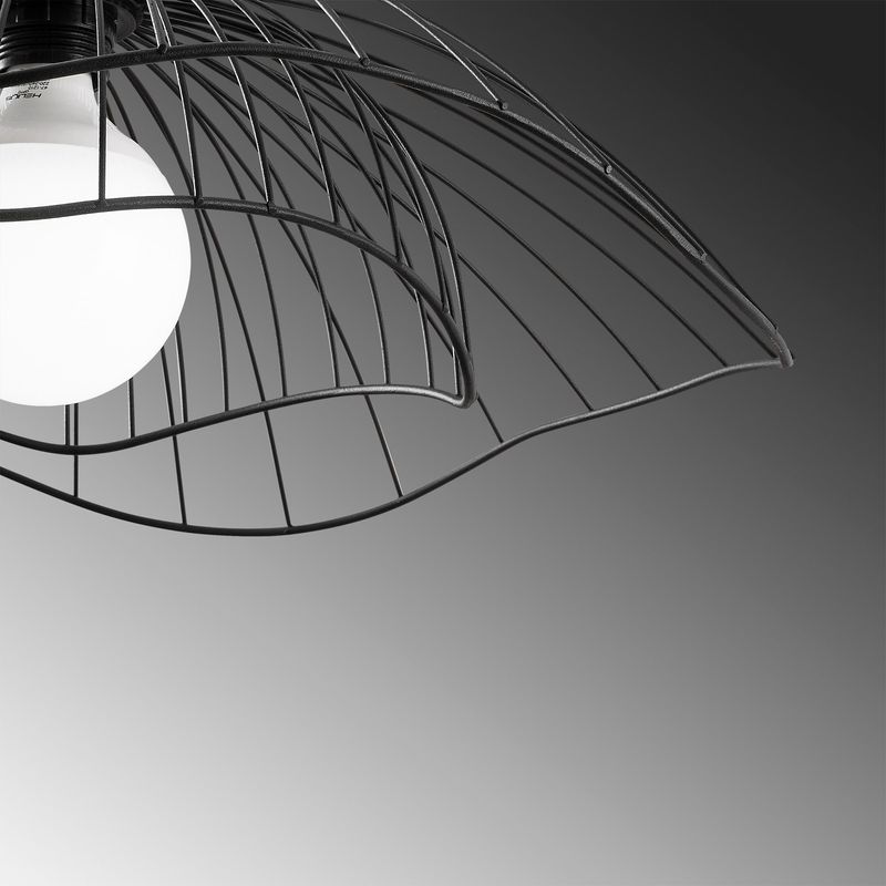 Casa si Gradina - Corpuri si surse de iluminat - Lustre si pendule - Candelabru, Opviq, metal, negru, 50x50 cm, inaltime reglabila - Infinity.ro