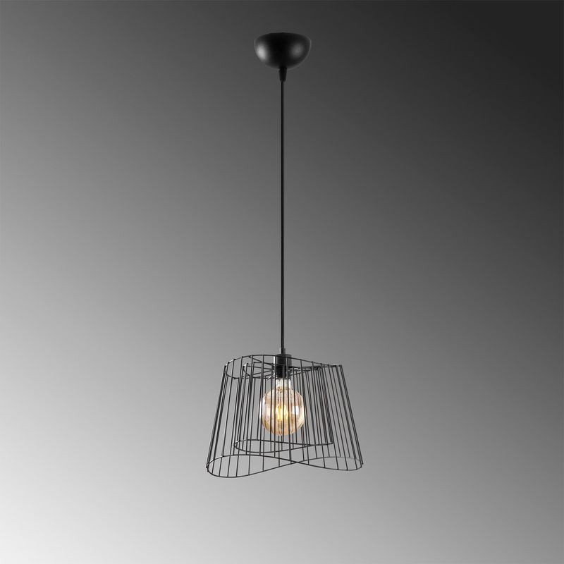 Casa si Gradina - Corpuri si surse de iluminat - Lustre si pendule - Candelabru, Opviq, metal, negru, 40x40 cm, inaltime reglabila 46-126 cm, 584TTM1460 - Infinity.ro