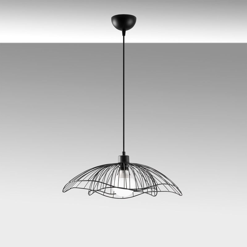 Casa si Gradina - Corpuri si surse de iluminat - Lustre si pendule - Candelabru, Opviq, metal, negru, 50x50 cm, inaltime reglabila - Infinity.ro