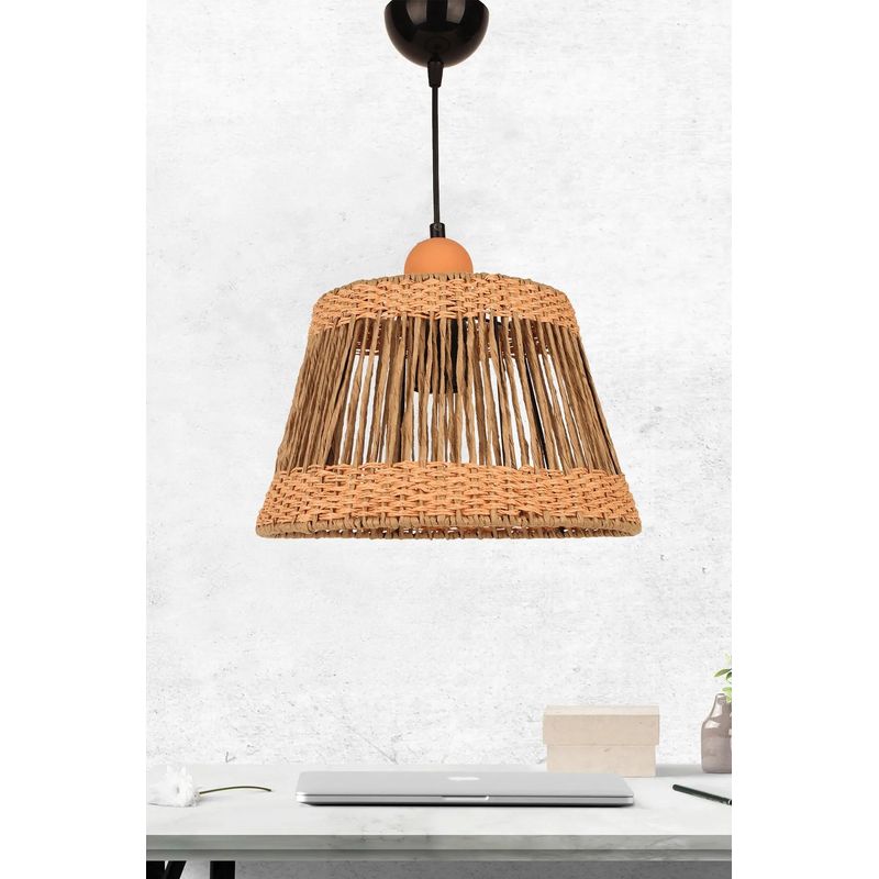 Casa si Gradina - Corpuri si surse de iluminat - Lustre si pendule - Lustra, Opviq, plastic, portocaliu, inaltime reglabila 25-62 cm - Infinity.ro