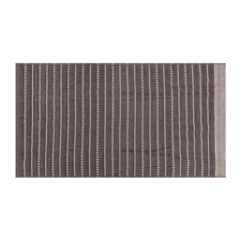 Casa si Gradina - Textile si covoare - Textile baie - Prosoape - Set prosoape de maini, L'essentiel Maison, negru si crem, 50x90 cm, 100% bumbac, 2 bucati - Infinity.ro