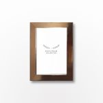 Market - Cadouri - Rame si albume foto - Rama foto, Aberto Design, plastic, auriu, 10x15 cm, 628DTR1113 - Infinity.ro