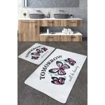 Casa si Gradina - Textile si covoare - Covoare - Covorase baie - Set covorase baie, L'essentiel Maison, multicolor, 60x100 cm + 50x60 cm, 100% poliester, antiderapant, 359CHL2530 - Infinity.ro