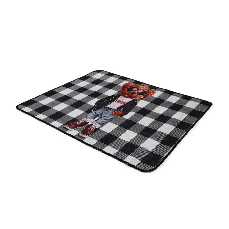 Casa si Gradina - Textile si covoare - Covoare - Covorase baie - Covoras de baie, L'essentiel Maison, multicolor, 70x120 cm, 100% poliester, antiderapant, 359CHL4463 - Infinity.ro