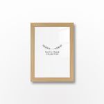 Market - Cadouri - Rame si albume foto - Rama foto, Aberto Design, plastic, natural, 10x15 cm - Infinity.ro