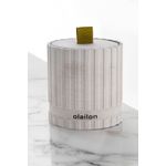 Casa si Gradina - Decoratiuni - Aromaterapie si lumanari - Lumanari si candele - Lumanare decorativa, Aberto Design, beton, gri, 8x8.5 cm, 665CST1127 - Infinity.ro