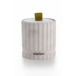 Casa si Gradina - Decoratiuni - Aromaterapie si lumanari - Lumanari si candele - Lumanare decorativa, Aberto Design, beton, gri, 8x8.5 cm, 665CST1127 - Infinity.ro