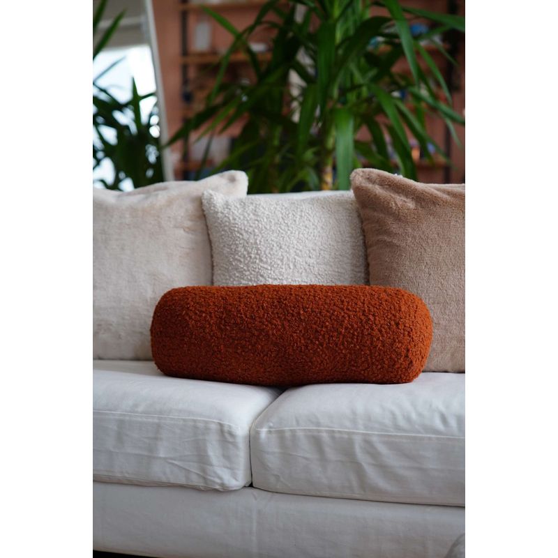 Casa si Gradina - Textile si covoare - Perne si pilote - Perne decorative - Perna decorativa, Aberto Design, caramida, 50x14x14 cm, poliester reciclat, lavabila la masina - Infinity.ro