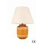 Casa si Gradina - Corpuri si surse de iluminat - Veioze si lampi - Veioze - Veioza, Opviq, ceramica, portocaliu, 46 cm - Infinity.ro