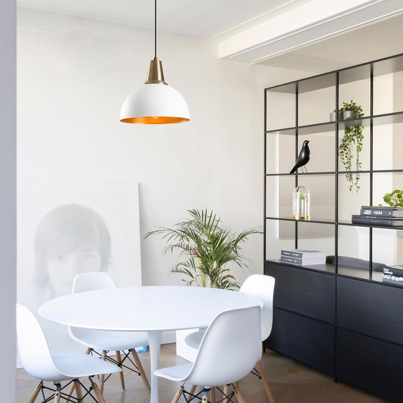 Casa si Gradina - Corpuri si surse de iluminat - Lustre si pendule - Candelabru, Opviq, metal, alb, 30x30x121 cm - Infinity.ro
