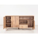 Casa si Gradina - Mobilier - Comode si corpuri - Comode - Comoda tv, Hanah Home, pal melaminat, pin atlantic, 160x45x75 cm - Infinity.ro