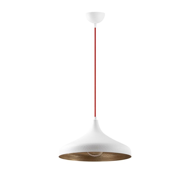 Casa si Gradina - Corpuri si surse de iluminat - Lustre si pendule - Lustra, Opviq, metal, alb rosu, 36x36x118 cm - Infinity.ro