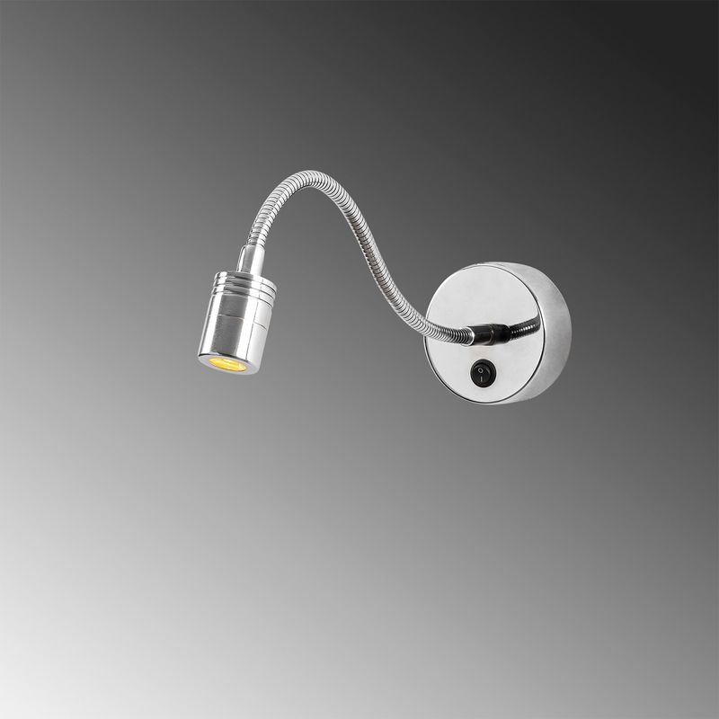 Casa si Gradina - Corpuri si surse de iluminat - Plafoniere, aplice si spoturi - Aplica, Opviq, metal, argintiu, 8x38 cm - Infinity.ro