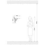 Casa si Gradina - Corpuri si surse de iluminat - Plafoniere, aplice si spoturi - Aplica de perete, Opviq, mdf, negru, 44x12x44 cm - Infinity.ro