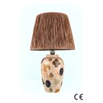 Casa si Gradina - Corpuri si surse de iluminat - Veioze si lampi - Veioze - Veioza, Opviq, ceramica, multicolor, inaltime 57 cm - Infinity.ro