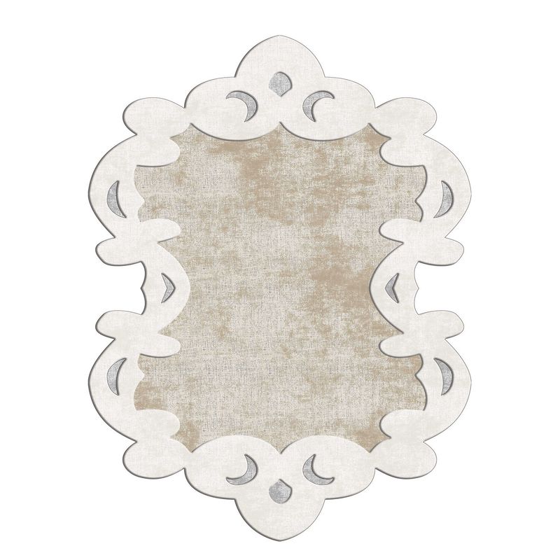 Casa si Gradina - Textile si covoare - Covoare - Covorase intrare - Covoras de intrare, Conceptum Hypnose, crem, 80x150 cm, 100% poliester, antiderapant, 905ANR1580 - Infinity.ro