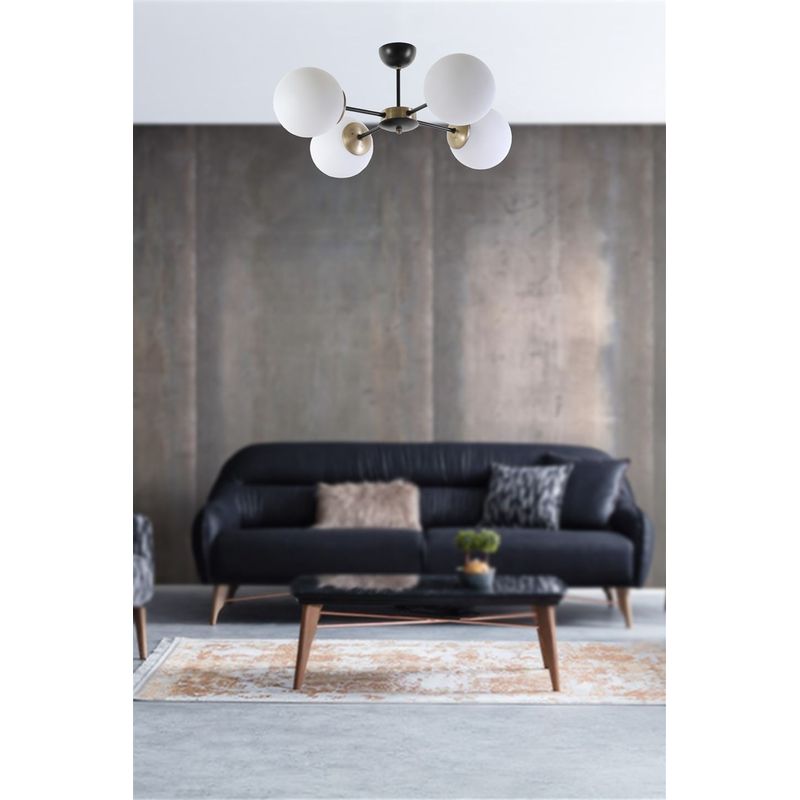 Casa si Gradina - Corpuri si surse de iluminat - Lustre si pendule - Candelabru, Opviq, metal, alb, 60x25 cm - Infinity.ro