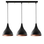 Casa si Gradina - Corpuri si surse de iluminat - Lustre si pendule - Candelabru, Opviq, metal, negru, diametru 72 cm, inaltime reglabila - Infinity.ro