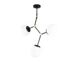 Casa si Gradina - Corpuri si surse de iluminat - Lustre si pendule - Candelabru, Opviq, metal, negru alb, 55x15x65 cm - Infinity.ro