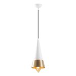 Casa si Gradina - Corpuri si surse de iluminat - Lustre si pendule - Candelabru, Opviq, metal, alb auriu, 19x19x137 cm - Infinity.ro