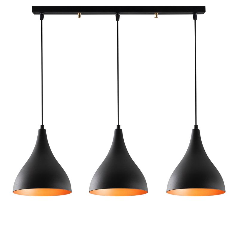 Casa si Gradina - Corpuri si surse de iluminat - Lustre si pendule - Candelabru, Opviq, metal, negru, diametru 72 cm, inaltime reglabila - Infinity.ro