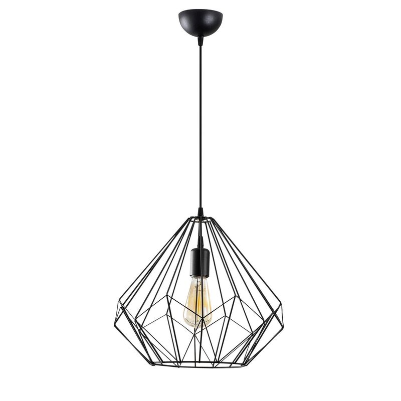 Casa si Gradina - Corpuri si surse de iluminat - Lustre si pendule - Candelabru, Opviq, fier, negru, diametru 37 cm, inaltime 129 cm - Infinity.ro