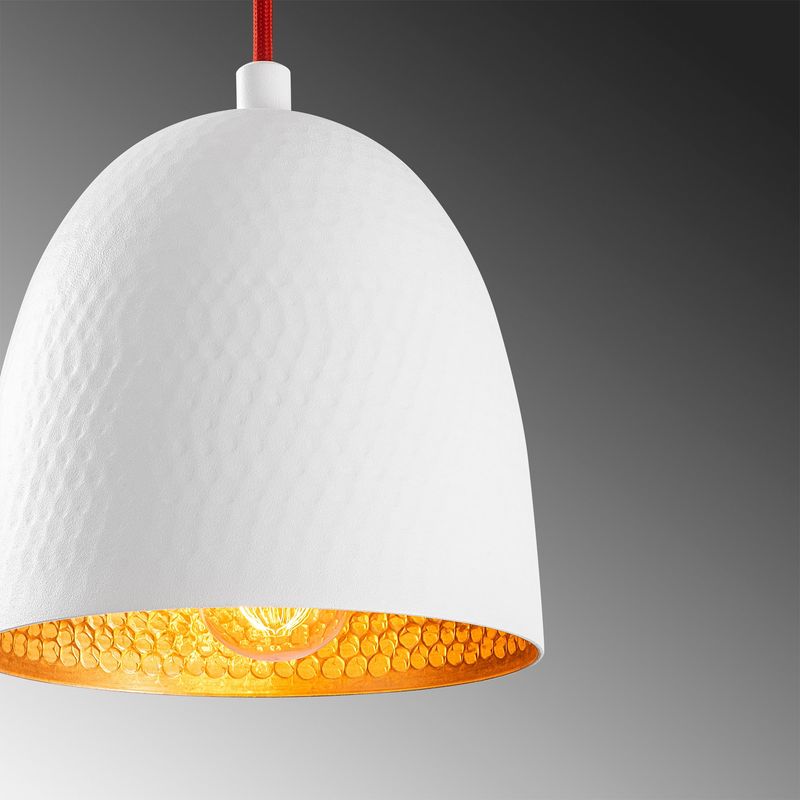 Casa si Gradina - Corpuri si surse de iluminat - Lustre si pendule - Candelabru, Opviq, metal, alb rosu, 16x16 cm, inaltime 113 cm - Infinity.ro