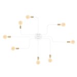 Casa si Gradina - Corpuri si surse de iluminat - Lustre si pendule - Candelabru, Opviq, fier, alb, 140x15 cm - Infinity.ro