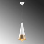 Casa si Gradina - Corpuri si surse de iluminat - Lustre si pendule - Candelabru, Opviq, metal, alb auriu, 19x19x137 cm - Infinity.ro