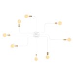 Casa si Gradina - Corpuri si surse de iluminat - Lustre si pendule - Candelabru, Opviq, fier, alb, 140x15 cm - Infinity.ro