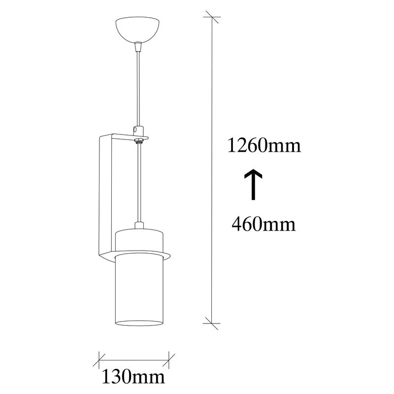 Casa si Gradina - Corpuri si surse de iluminat - Lustre si pendule - Candelabru, Opviq, metal, negru, 13x10x126 cm - Infinity.ro